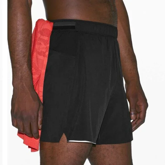 Lululemon Surge Lined Short 6" Black Size M - Picture 3 of 16